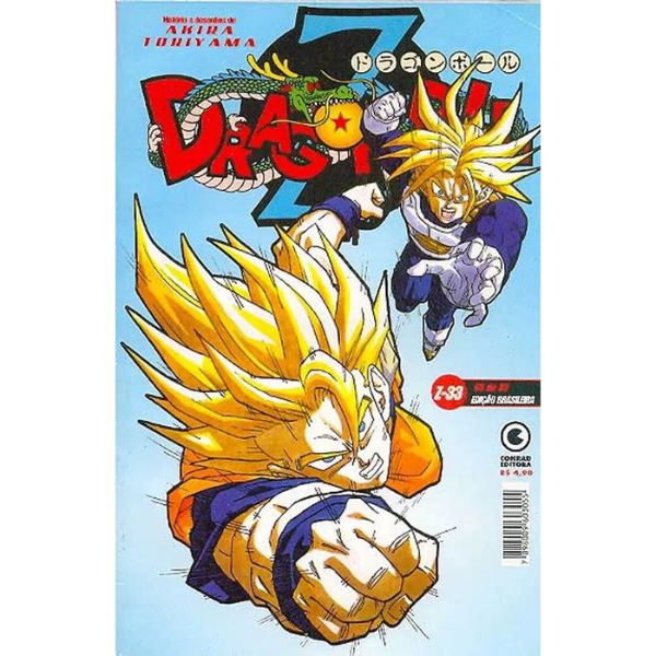 Mangá Dragon Ball Z, Livro Dragon Ball Z Usado 33914633