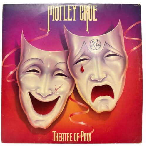 LP - Motley Crue - Theatre of pain - usado