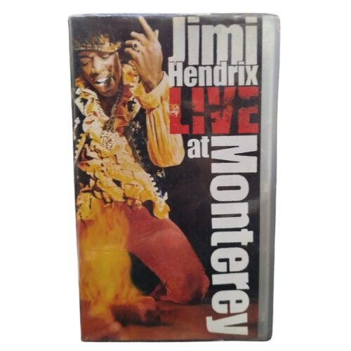 VHS - Jimi Hendrix Live at Monterey (usado)