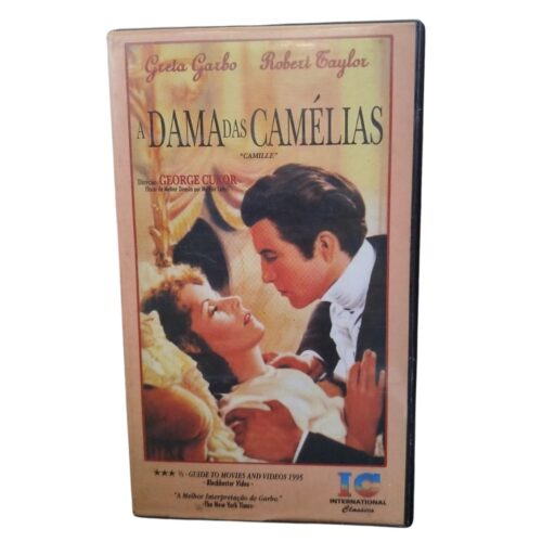 VHS - A Dama das Camélias - Legendado (usado)