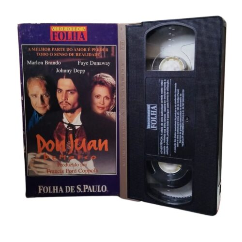 VHS - Don Juan deMarco - Legendado (usado)