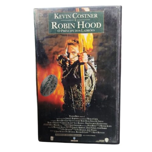 VHS - Robin Hood - Legendado (usado)