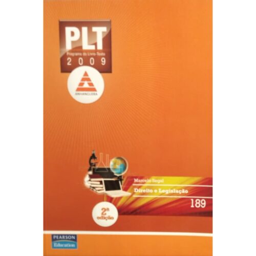 Livro - PLT 189 - Direito e Legislação - Marcelo Segal (Usado)