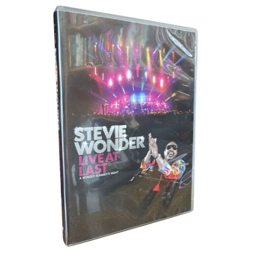 DVD - Stevie Wonder - Live at last - seminovo