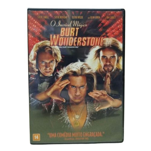 DVD - O Incrivel magico burt wonderstone (seminovo)
