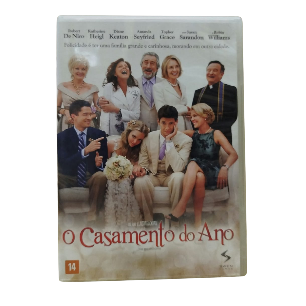 DVD - O Casamento do ano (seminovo)