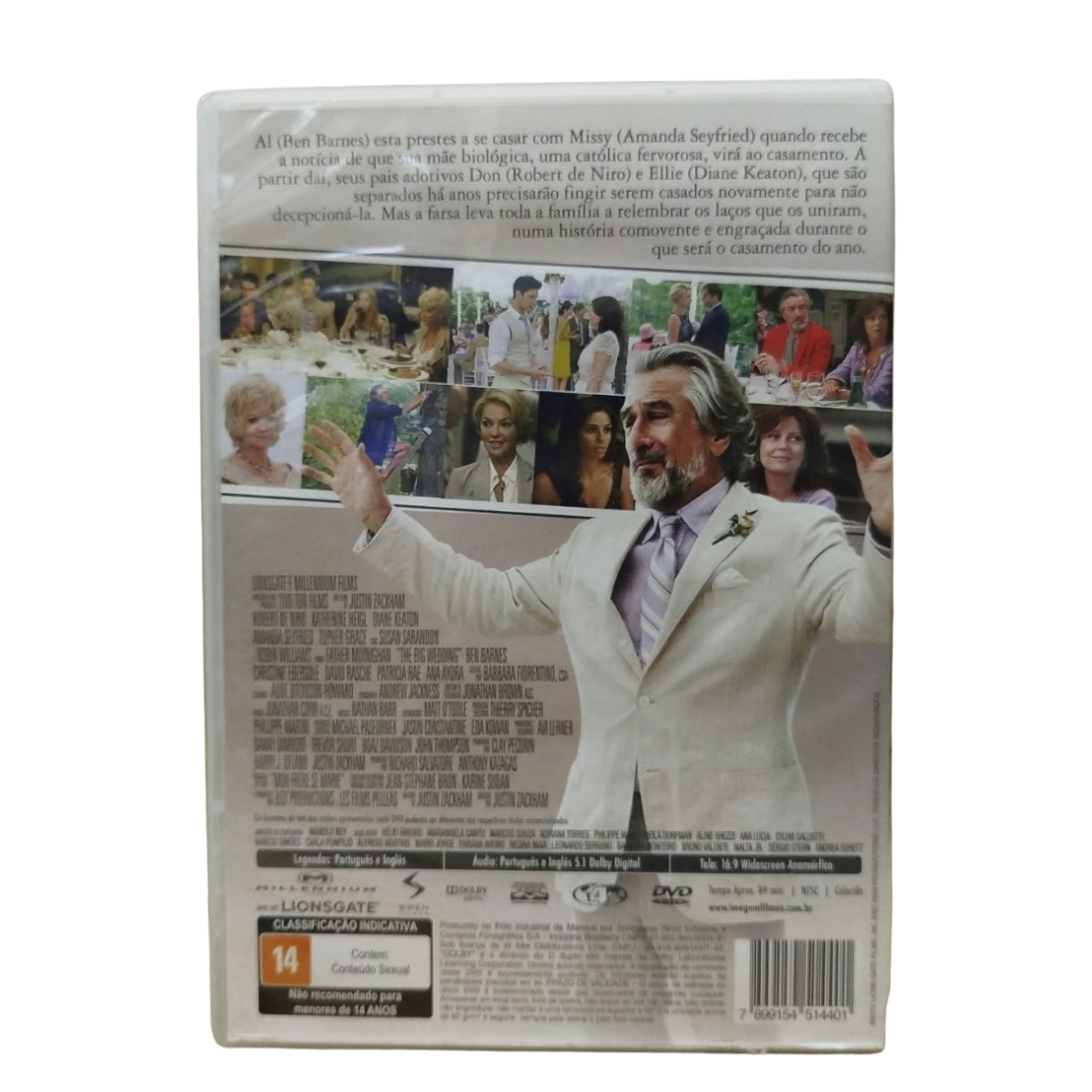 DVD - O Casamento do ano (seminovo) - Imagem 4