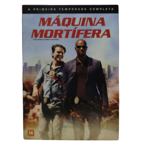 DVD BOX - Maquina Mortifera - Temporada 1 (seminovo)