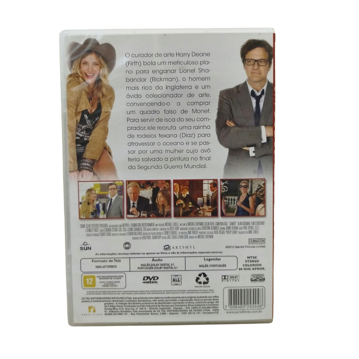 DVD - Um golpe perfeito (seminovo) - Imagem 4