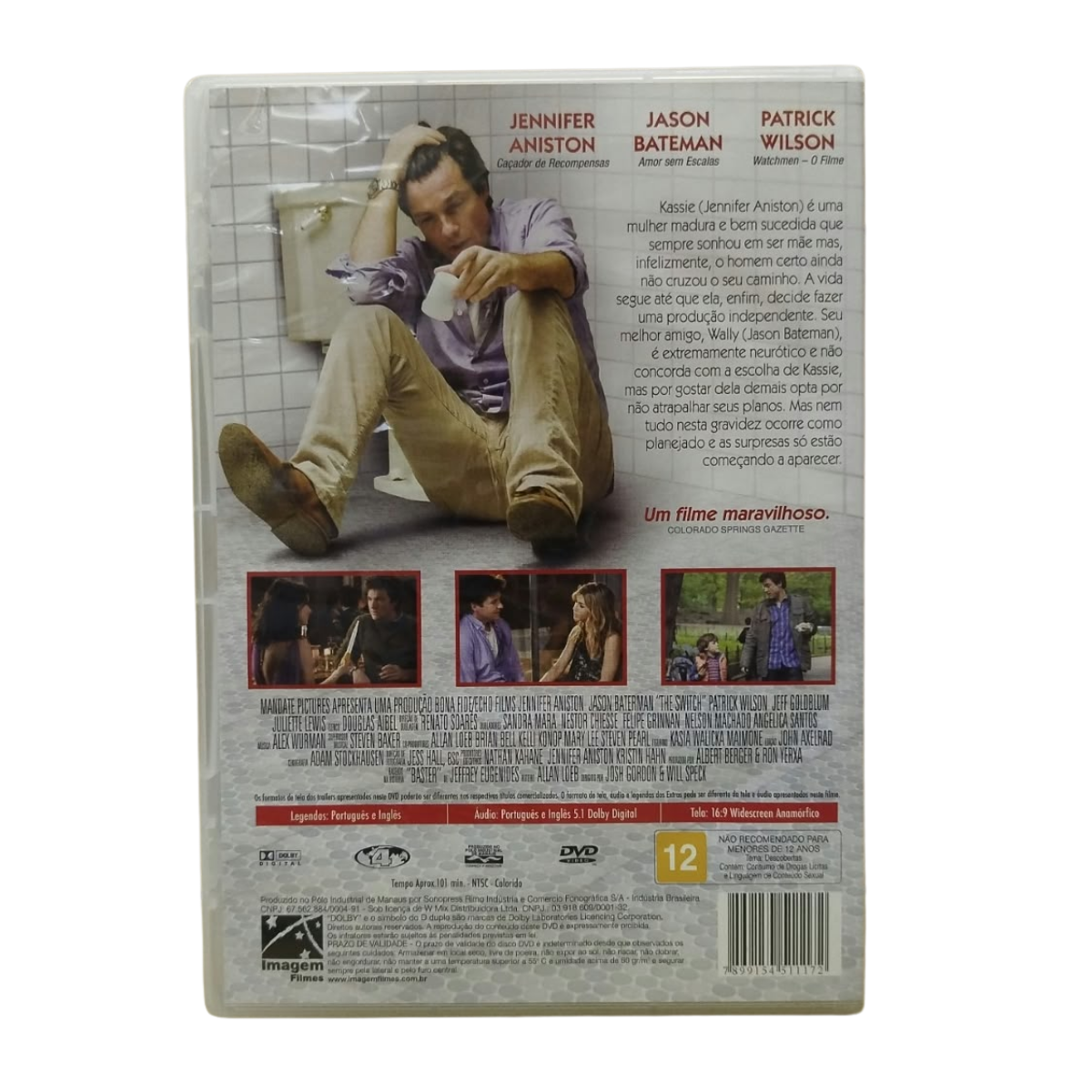 DVD - Coincidencias do amor (seminovo) - Imagem 4