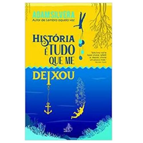 Livro - História é tudo que me deixou  - Adam Silveira (Usado)