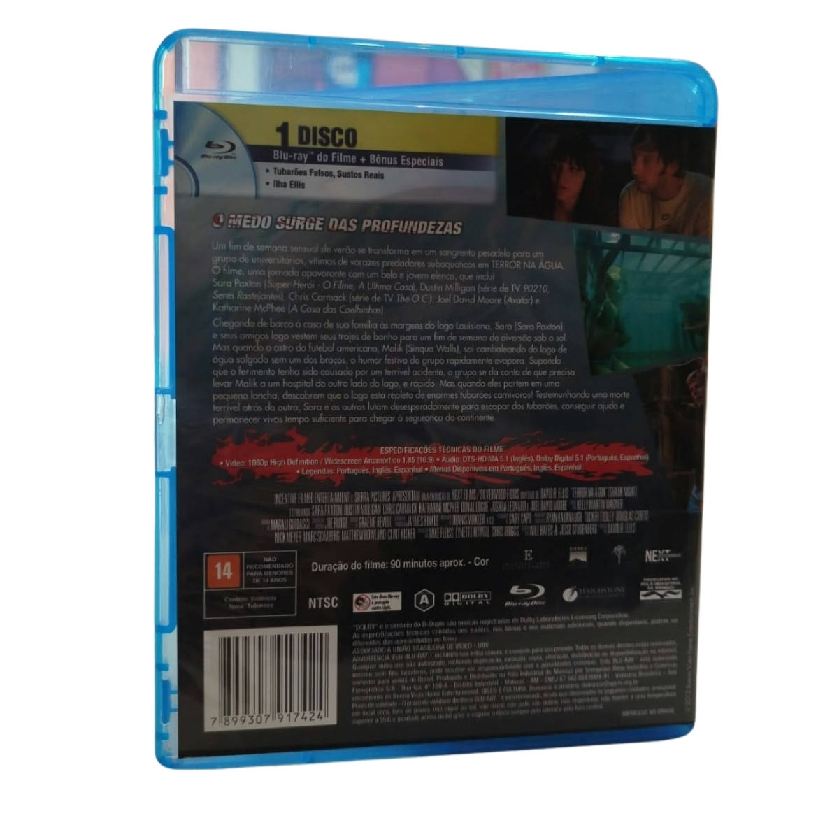 Bluray - Terror na agua (seminovo) - Imagem 4